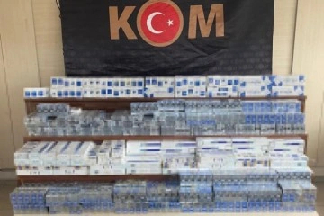 Gaziantep'te 3 bin 890 paket kaçak sigara ele geçirildi