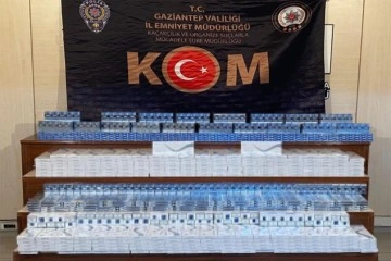Gaziantep'te 7 kilogram kaçak tömbeki ele geçirildi