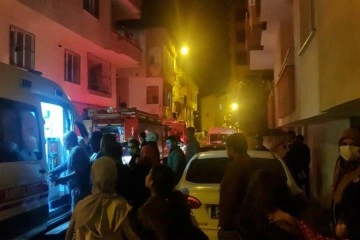 Gaziantep’te ev yangını paniğe neden oldu