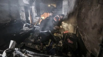 Gazze'de 20'den aşkın bireyin hayatını yitirdiği yangının 'kaza sonucu' çıktığı