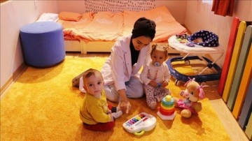 Gebze'de vardiyalı etkin annelerin çocuklarına 24 zaman kreş hizmeti