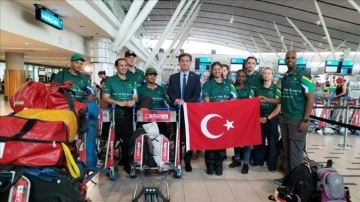 Güney Afrikalı keyif ve arama kurtarma gönüllüleri Türkiye'ye akla yatkın yola çıktı