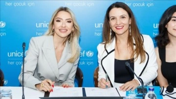 Hadise, UNICEF Türkiye'nin bebek himaye programlarının sözcülüğüne atandı