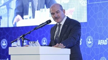 İçişleri Bakanı Soylu: Türkiye Afet Risk Azaltma Planı 2022 yılı başı bakımından başlayacak
