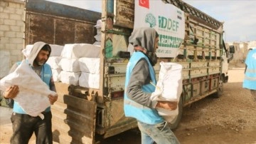 İDDEF İdlib düşüncesince yardım seferberliği başlattı
