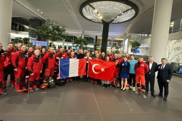 İGA İstanbul Havalimanı’ndan yabancı arama kurtarma ekiplerine 15 dilde teşekkür