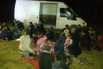 Iğdır'da göçmen kaçakçılığı: 118 düzensiz göçmen yakalandı