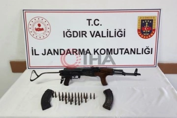Iğdır'da silah ve mühimmatı ticaretine yönelik operasyon: 1 gözaltı