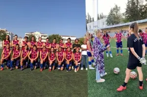 İlknur Aktaş: 'Kız çocuklarını spora teşvik edip iyi bir hayat seçmelerini istiyoruz'