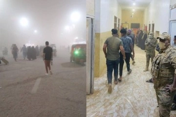 Irak’ı kum fırtınası vurdu, uçuşlar askıya alındı