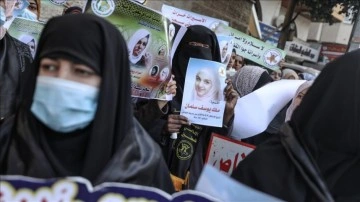 İsrail hapishanelerinde vakfedilmiş Filistinli hanımlara Gazze'deki hemcinslerinden destek