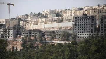 İsrail engelleme altındaki Batı Şeria'da 1355 ev düşüncesince eksiltme açmaya hazırlanıyor