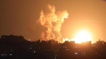 İsrail harp uçakları, Gazze'ye hava saldırısı düzenledi