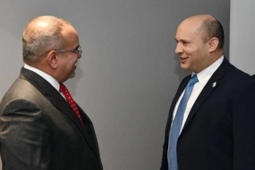 İsrail ve Bahreyn Başbakanları ilişkilerin normalleştirilmesinden beri ilk kez bir araya geldi