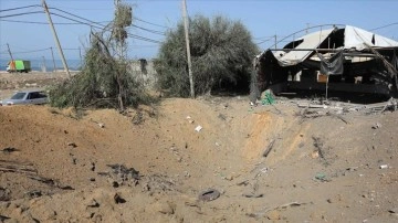İsrail'in Gazze sınırına düzenlemiş olduğu saldırıda 3 Filistinli yaralandı