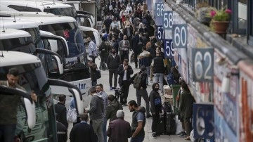 İstanbul'da 2021'de kentler arası otobüs seferleri yüzdelik 40 arttı