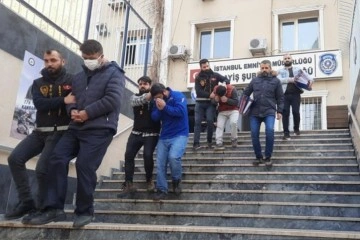 İstanbul'da 23 ayrı oto hırsızlığı yapan şahıslar yakalandı
