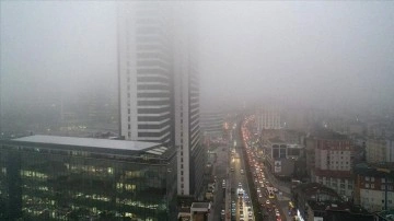 İstanbul’da birtakım noktalarda dip sis can alıcı oluyor