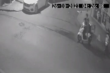 İstanbul’da hırsız çalıntı motosiklet ile kaza yapınca yakalandı