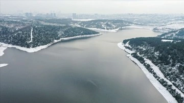 İstanbul'da kar yağışının peşi sıra barajların su düzeyi arttı