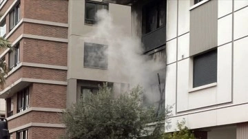 Kadıköy'de birlikte dairede çıkan yangında 1 insan öldü