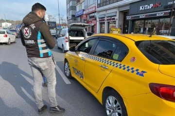 Kadıköy'de taksicilere yeni yılın ilk iş gününde ceza yağdı