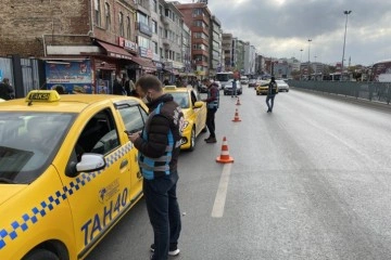 Kadıköy'de taksilere yönelik denetim