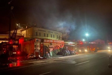 Kapadokya'da otelde yangın paniği