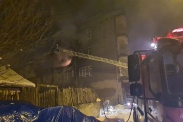 Karabük'te yangın paniği