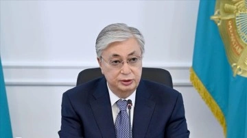 Kazakistan Cumhurbaşkanı Tokayev: Ülkenin topu topu bölgelerinde anayasal değin sağlandı