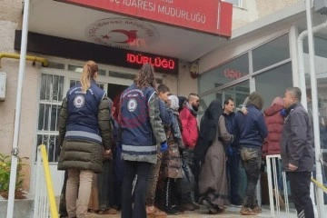 Kilis'te 10 düzensiz göçmen daha yakalandı
