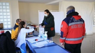 Kırklareli'nde konuk edilen harp mağdurlarına 24 vakit esenlik hizmeti sunuluyor