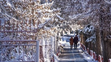 'Kış turizmi cenneti' Erzurum'a yağan kar güzellikleri de yanında getirdi