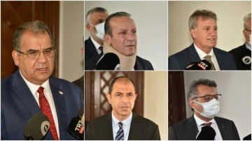 KKTC Cumhurbaşkanı Tatar, Meclis'te temessül edilecek partilerin başkanlarını benimseme etti
