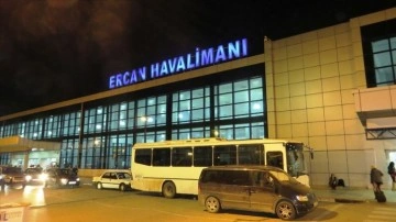 KKTC'de Ercan Havalimanı 3 ayda tahminî 870 bin yolcuya fariza verdi