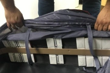 KKTC'den gelen yolcularda gümrük kaçağı ürün ele geçirildi