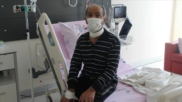 Kovid-19'a yakalanan kan kanseri hastası, immün plazma yardımıyla dem aldı