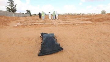 Libya'nın 'toplu mezarlar kenti' Terhune'de 3 ceset hâlâ bulundu