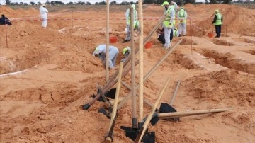 Libya'nın 'toplu mezarlar kenti' Terhune'de 6 naaş elan bulundu