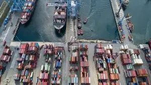 Limanlarda elleçlenen konteyner ve yük miktarı ağustosta arttı