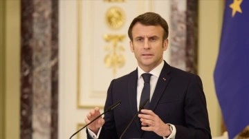 Macron: Putin'in maksadı Ukrayna'nın tamamının kontrolünü almak