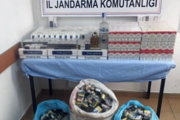 Manisa'da kaçak sigara operasyonu; 2 bin paket ele geçirildi