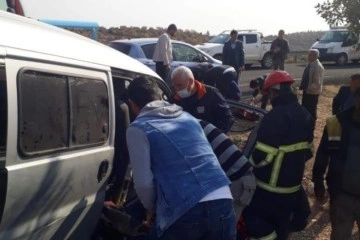 Mardin'de trafik kazası: 9 yaralı