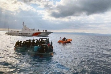 Marmaris’te 98 düzensiz göçmen kurtarıldı