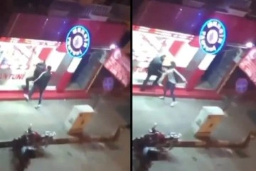 Mersin'de restoran işletmecisinin öldürülme anı kamerada