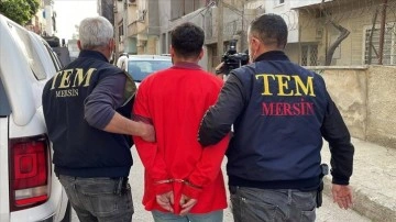 Mersin'de terör örgütü operasyonunda 10 meşkûk yakalandı