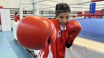 Milli boksör Rabia'nın gayesi güzeşte yıl gayrisıhhi artan şampiyona hayaline ulaşmak