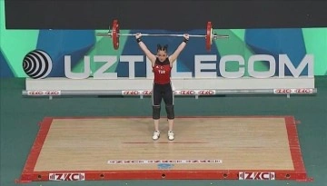 Milli halterci Cansu Bektaş'tan Dünya Şampiyonası'nda 1 kıymetli 1 sim madalya