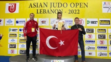 Milli judocu Hatice Vandemir Asya Açık Turnuvası'nda kalburüstü madalya kazandı