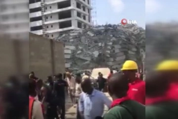 Nijerya’da inşaat halindeki 21 katlı bina çöktü